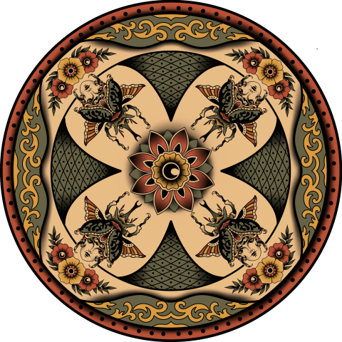 SET DE TABLE SCARABEE – Image 2