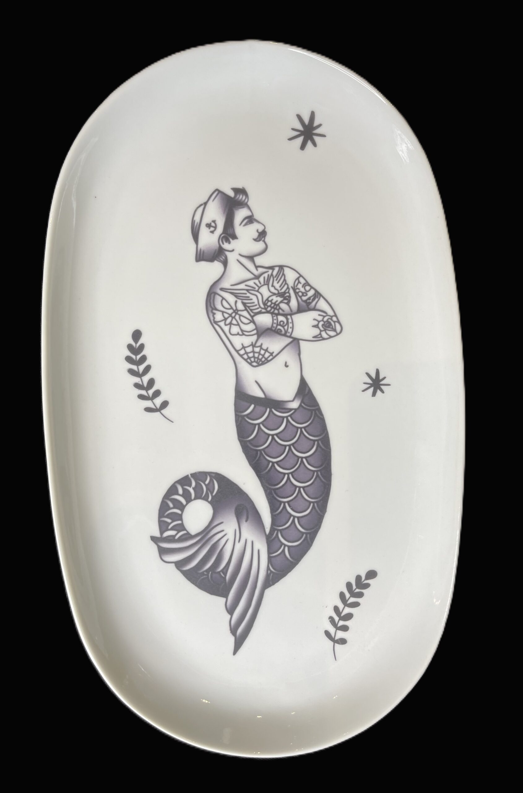 Lot de 4 assiettes Ovales – Image 3