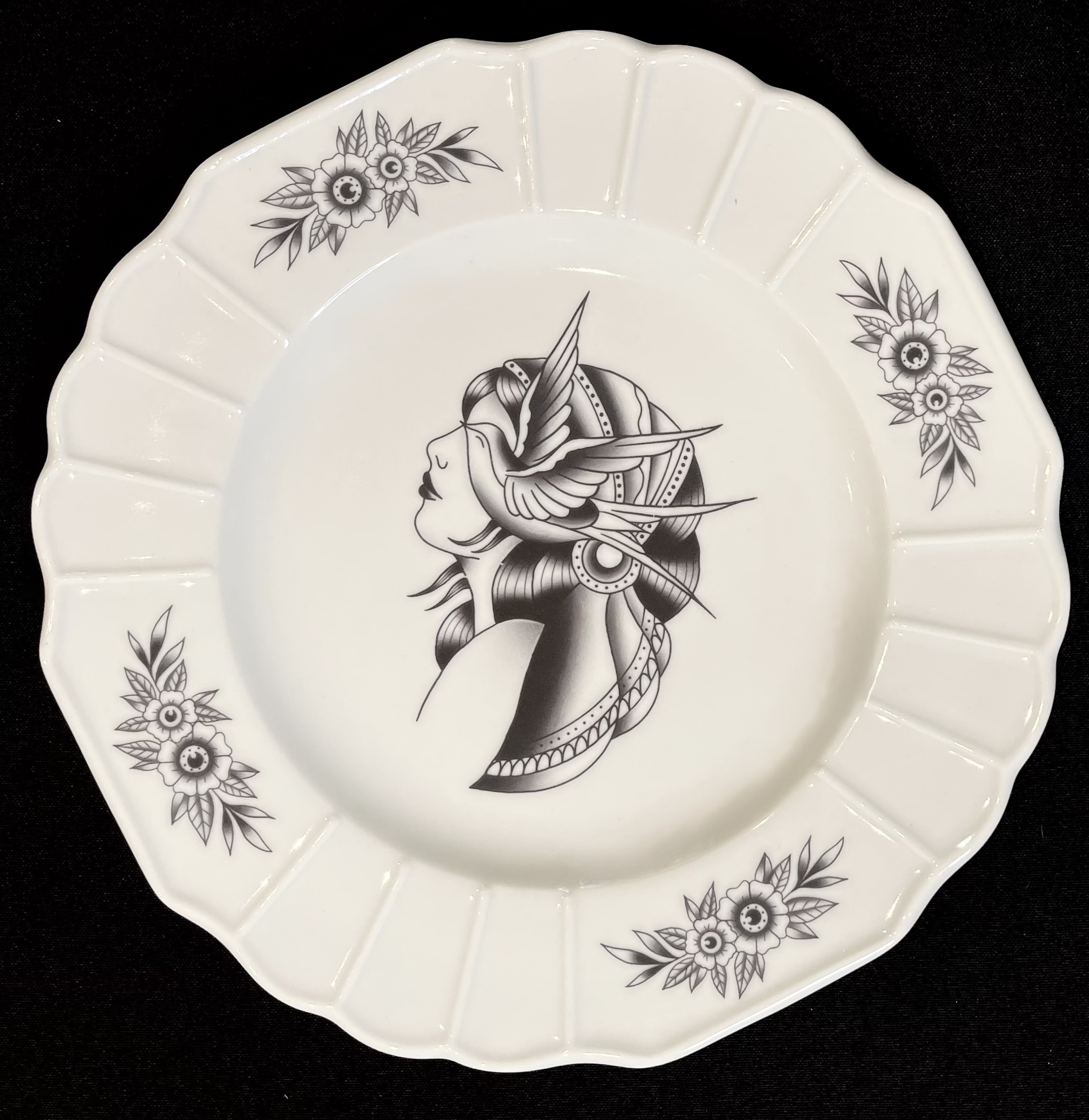 Lot de 4 assiettes rondes – Image 4
