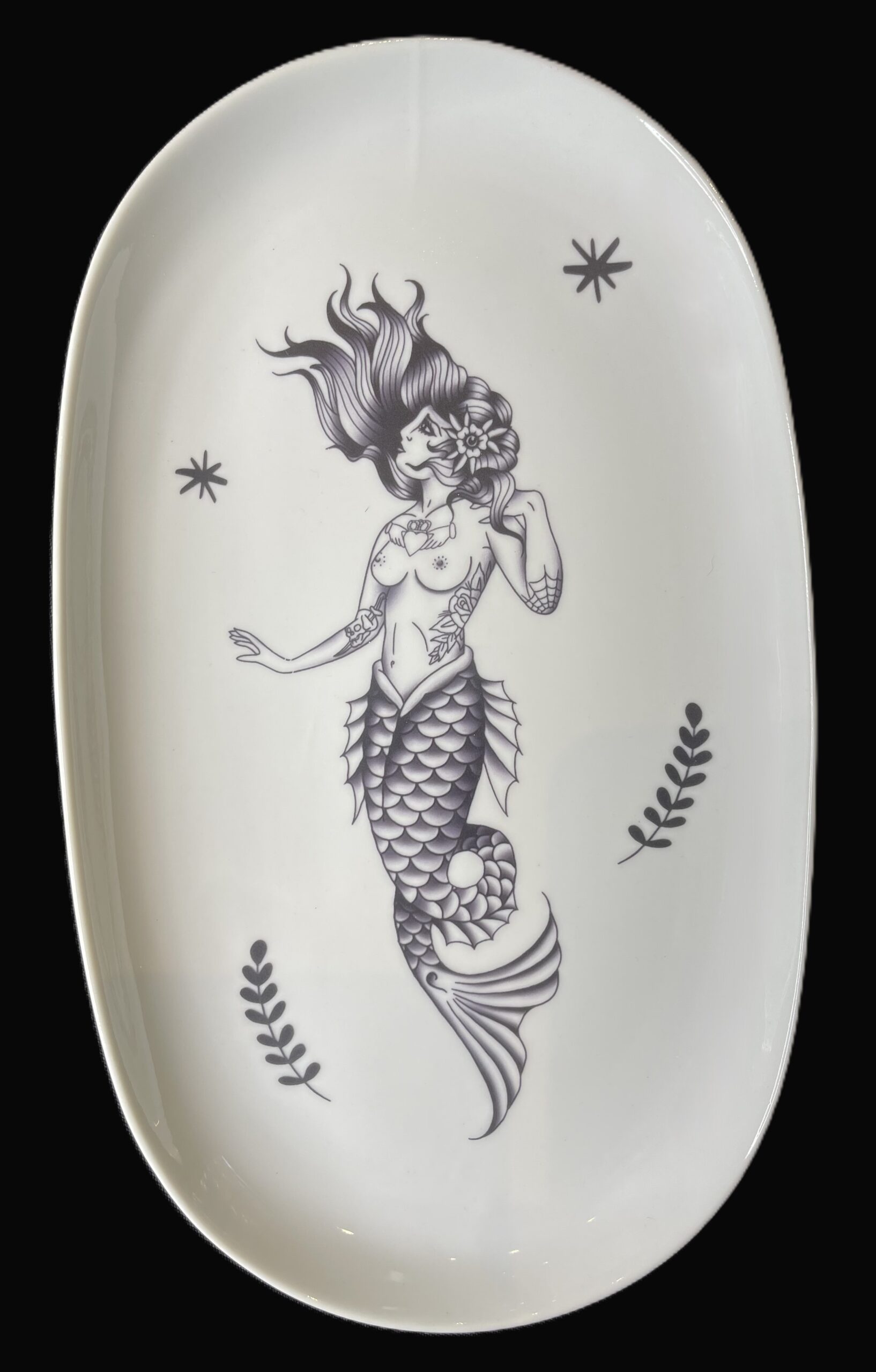 Lot de 4 assiettes Ovales – Image 2