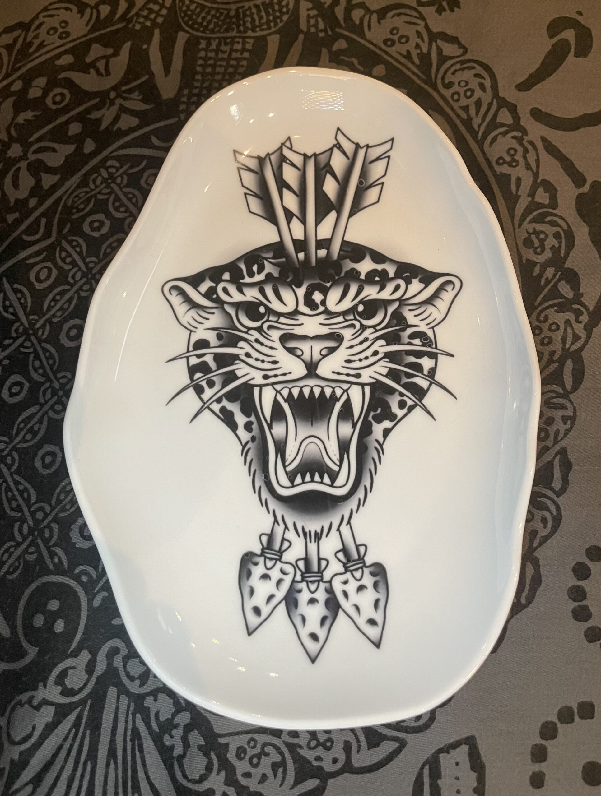 ASSIETTE VIDE-POCHES GUEPARD – Image 2